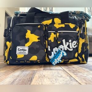 Cookies Black and Yellow Duffel Bag